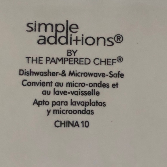 Simple Addition Large Rectangular Handled Platter - Picture 2 of 4